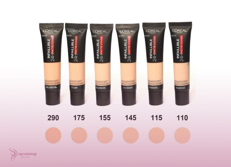 کرم پودر گریم عروس لورآل مدل Matte Cover