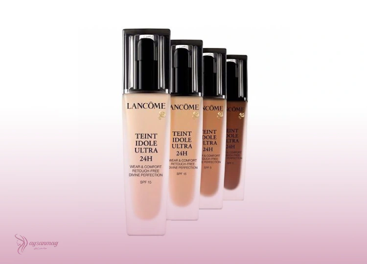 کرم پودر گریم لانکوم ultra wear