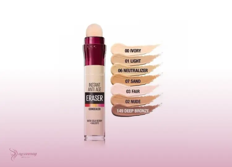 کانسیلر میبلین از بهترین مارک کانسیلر برای پوشاندن لک صورت